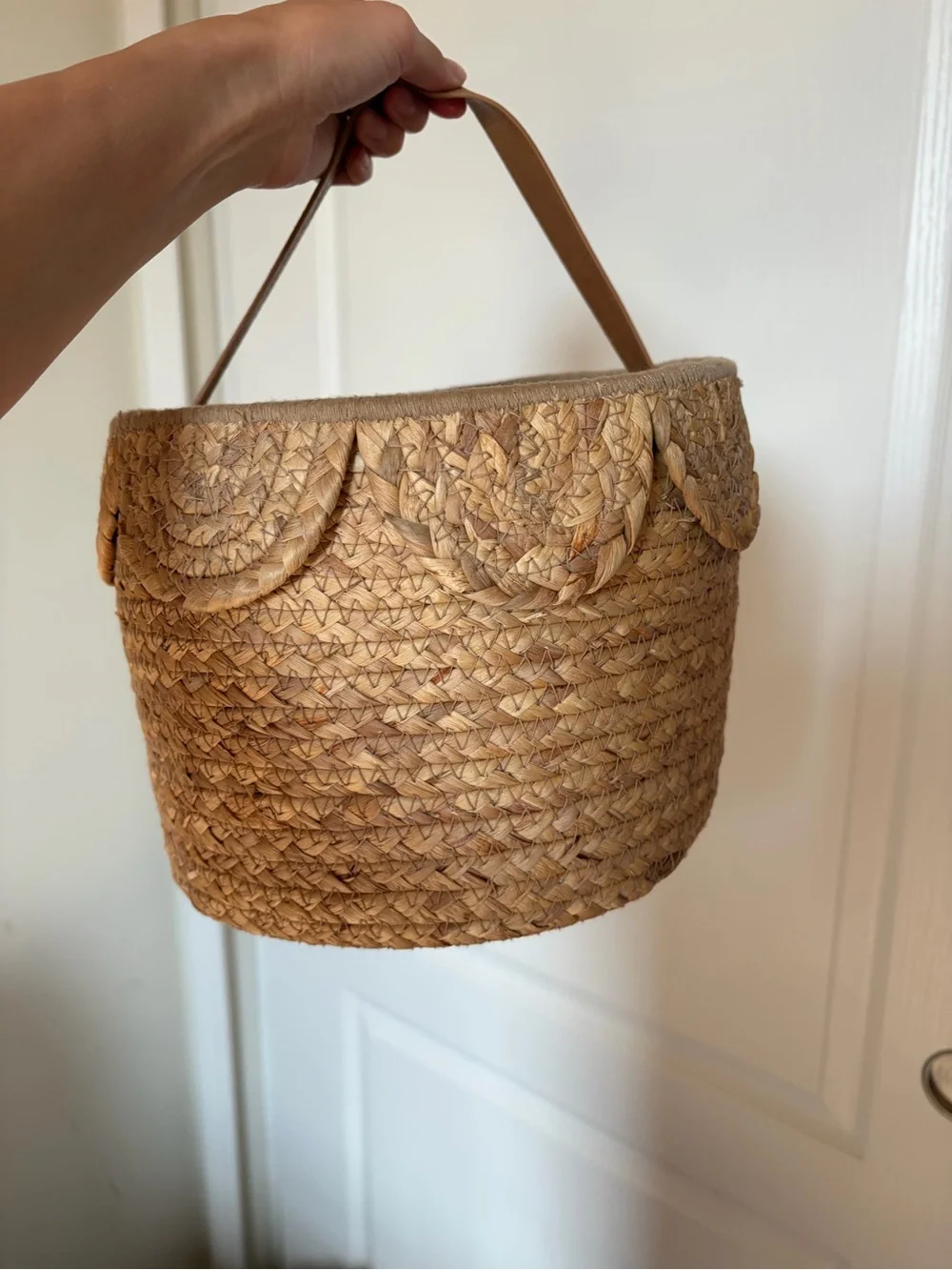 Hearth and hand magnolia diaper caddy scalloped target